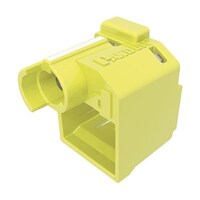 パンドウイットコーポ パッチコードロック(LANケーブルロック)黄 10個入り 専用工具1個付き ※ケース販売 PSLDCPLREYL