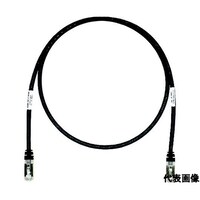 パンドウイットコーポ CAT6A/CAT6 シールドパッチコード 30m 黒 ※ケース販売 STP6X30MBL