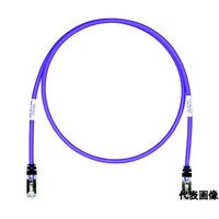 パンドウイットコーポ CAT6A/CAT6 シールドパッチコード 40m 紫 ※ケース販売 STP6X40MVL
