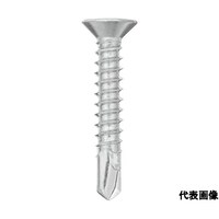 神山鉄工所 ユニポイントドリルねじ FLATタイプ ブランカ 4×19(1000本入) UPFLATBLA419