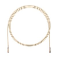 パンドウイットコーポ カテゴリ6A UTPパッチコード 24AWG単線 ケーブル径:Φ6.4mm 0.5m グレー ※ケース販売 UTP6AX0.5MGY