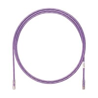 パンドウイットコーポ カテゴリ6A UTPパッチコード 24AWG単線 ケーブル径:Φ6.4mm 1.5m 紫 ※ケース販売 UTP6AX1.5MVL
