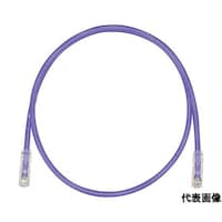 パンドウイットコーポ カテゴリ6UTPパッチコード 2.5m 紫 ※ケース販売 UTPSP2.5MVLY