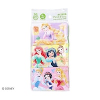 ハヤシ商事 ディズニープリンセス 水に流せるプリントティシュ 1パック(16枚×6個入) ※2パック以上から注文可能(販売価格は1パック単位の価格)