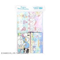 ハヤシ商事 しろたん×サンリオキャラクターズ 水に流せるポケットティシュ プリント入 1パック(16枚×12個入) ※2パック以上から注文可能(販売価格は1パック単位の価格)