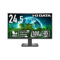 アイオーデータ ワイド液晶ディスプレイ24.5型 1920×1080 HDMI、USBTypeC ブラック スピーカー:なし 24.5LCDC251SH
