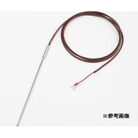 アズワン Tシース熱電対 フッ素樹脂モールド M4Y付 φ1.0X300mm