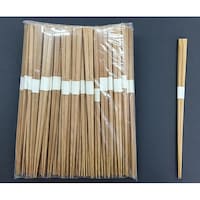 驍品 極細炭化竹天削 23.5cm 白帯 小袋(100膳) TAT0002_02