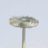 柳瀬 精密ホイールブラシ ステンレス 23×2×3×40mm 1箱(10個入) B232HB