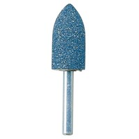 柳瀬 ビトリファイド軸付砥石 A(グレー) 砲弾 19×38×6mm #36 1箱(5本入) GA19386FO