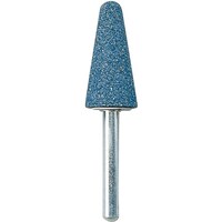 柳瀬 ビトリファイド軸付砥石 A(グレー) 傘 25×50×6mm #36 1箱(5本入) GA25506KA