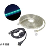 日動工業 LEDコネクトライン 両面発光 5m 緑 LECNR5LAG