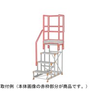 ピカコーポレイション 作業台オプション 片手すり天場三方 FGNTKS34625