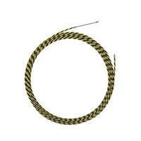 ミノル工業 通線用ワイヤー(3本撚り線 黄) MW7100