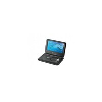 アズワン 9インチ液晶ポータブルDVDプレイヤー ブラック PDVDV092BK