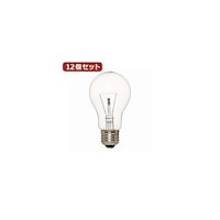アズワン 12個セット 長寿命クリア100W形 L100V100WCLX12