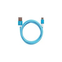 アッシー 両面マイクロUSBケーブル スカイブルー 1m ASCASM023 ※2個以上から注文可能(販売価格は1個単位の価格)