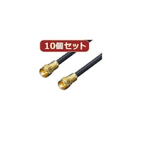 TFTEC アンテナ 4Cケーブル 10.0m +L型+中継 F41000X10