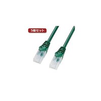 サンワサプライ カテゴリ7LANケーブル 15m グリーン LAY5TS15GX5