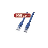 サンワサプライ サンワサプライ カテゴリ6UTPクロスケーブル KBT6L01BLCKX10