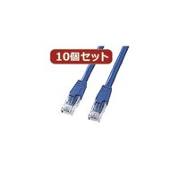 サンワサプライ サンワサプライ カテゴリ6UTPクロスケーブル KBT6L03BLCKX10
