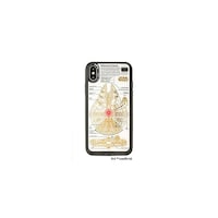 アズワン STAR WARS スター・ウォーズ グッズコレクション FLASH MFALCON 基板アート iPhone Xケース 白 F10W