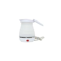 アズワン 折りたたみトラベルケトル 800mLホワイト MBETK03/WH