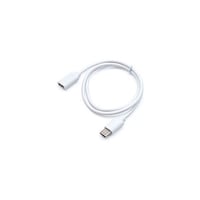 JTT 充電・通信対応 TypeC延長ケーブル 0.5m ホワイト JSC046WH