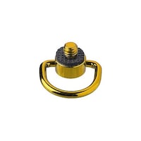 エツミ 1/4”スクリュー カメラストラップ用Dリング ゴールド VE6952
