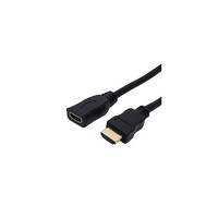 アズワン HDMI延長ケーブル ブラック HET05/BK