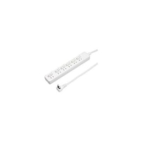 アズワン 6個口節電タップ0.3mホワイトH8S6603WHX5 H8S6603WHX5