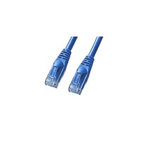 サンワサプライ カテゴリ6Aより線LANケーブル 3m ブルー KBT6AY03BLX5