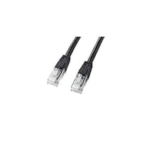 サンワサプライ つめ折れ防止カテゴリ6LANケーブル 5m ブラック KBT6TS05BKNX5