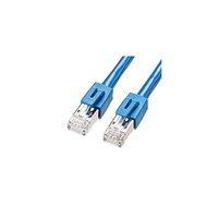 サンワサプライ カテゴリ6STP LANケーブル 1m ブルー KBT6STP01BLX5