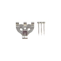 アズワン ステンレスXフック 大 3本針 4001 単品 ATC196154X10