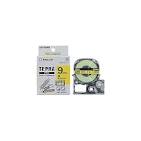アズワン テプラPROテープ強粘着 9mm 黄 KJSC9YWX5