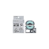 アズワン テプラPROテープ強粘着 12mm 白 KJSS12KWX5