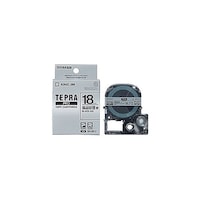 アズワン テプラPROテープ 備品管理 銀 KJSM18XCX5