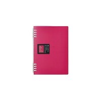 アズワン TEFRENU リングノート A5 ピンク KJ9854TTEPKX10