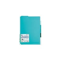 アズワン スーパーハードホルダー5山インデックス透明(マチ付)緑 KJ766TGRX20