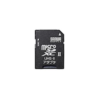 サンワサプライ microSDアダプタ ADRMICROUH2X5