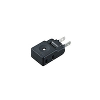 サンワサプライ スイングミニタップ 2P 2個口 ブラック TAPAC8BKX10