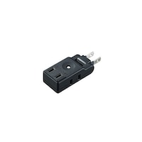 サンワサプライ スイングミニタップ 2P 3個口 ブラック TAPAC9BKX10