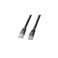 サンワサプライ エンハンスドカテゴリ5単線LANケーブル 5m ブラック KBT5T05BKNX5