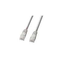サンワサプライ エンハンスドカテゴリ5より線LANケーブル 5m ライトグレー KBT5Y05NX5