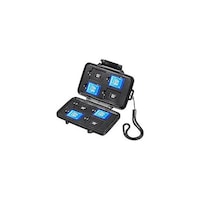 サンワサプライ 防水・防塵メモリーカードケース(SDカード、microSDカード用) FCMMC29BKX5