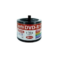 磁気研究所 DVDR 4.7GB 50枚スピンドル CPRM対応 ワイドプリンタブル対応詰め替え用エコパック HDDR12JCP50SB2X5
