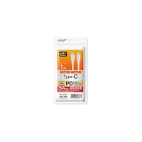 磁気研究所 PD100W対応 超急速充電 5A対応 USB TypeC to TypeCケーブル 1m ホワイト HDTCC100WHX5