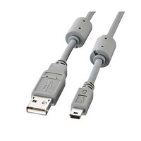 サンワサプライ 0.3m ミニUSBケーブル(AミニB5pin/2.0対応) EA764AJ172A