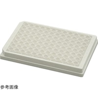 シーエスクリエ 独自の素材をプレート底面に貼れる 底なしマイクロプレート 96well 白 テープ付 1パック(5枚入) CSCSM0962W